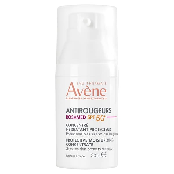 AVENE ANTIROUGEURS ROSAMED SPF 50+ kosteuttava ja suojaava tiiviste 30 ml