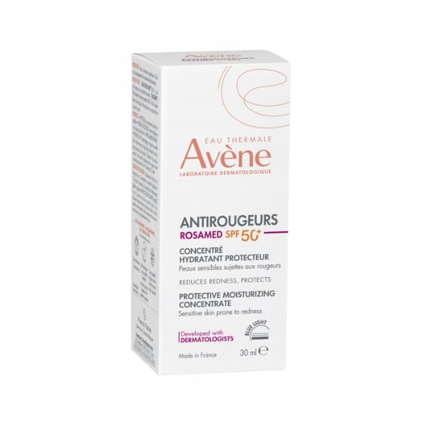 AVENE ANTIROUGEURS ROSAMED SPF 50+ kosteuttava ja suojaava tiiviste 30 ml