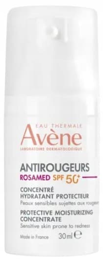 AVENE ANTIROUGEURS ROSAMED SPF 50+ kosteuttava ja suojaava tiiviste 30 ml