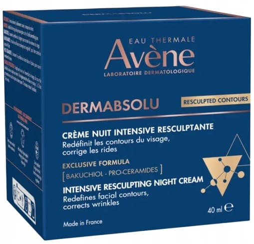 AVENE DERMABSOLU intensiivisesti kiinteyttävä yövoide kasvoille 40 ml