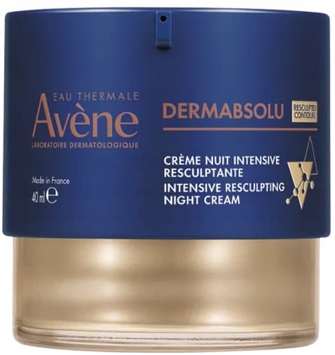 AVENE DERMABSOLU intensiivisesti kiinteyttävä yövoide kasvoille 40 ml