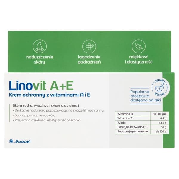 Linovit A+E Suojaava Voide A- ja E-vitamiini 50g