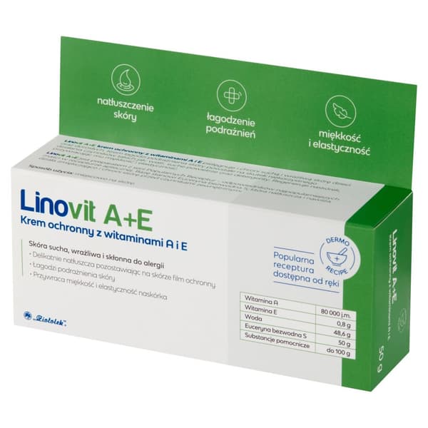 Linovit A+E Suojaava Voide A- ja E-vitamiini 50g
