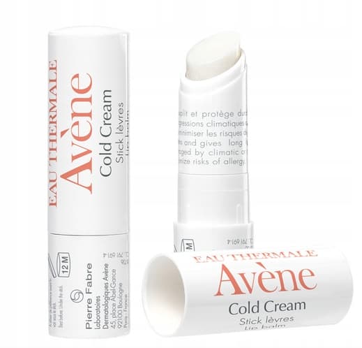 AVENE COLD CREAM ravitseva huulipuna, joka suojaa kylmältä 4 g