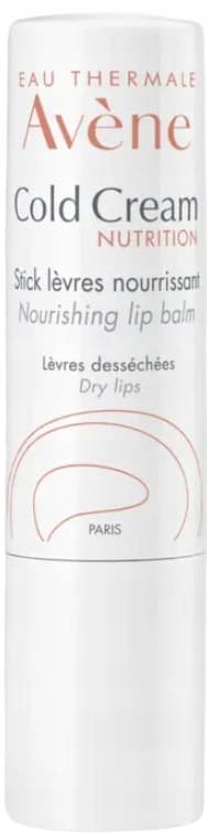 AVENE COLD CREAM ravitseva huulipuna, joka suojaa kylmältä 4 g