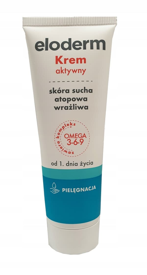 ELODERM ACTIVE CREAM ensimmäisestä elinpäivästä alkaen kuivalle atooppiselle iholle 75 ml