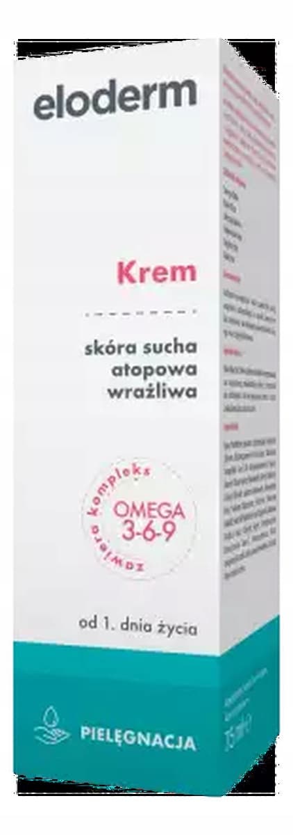 ELODERM ACTIVE CREAM ensimmäisestä elinpäivästä alkaen kuivalle atooppiselle iholle 75 ml
