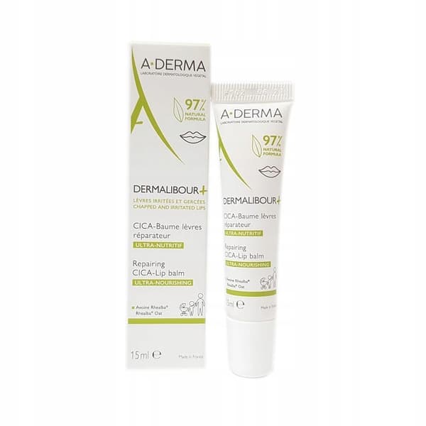 A-DERMA DERMALIBOUR+ CICA UUDISTAVA HUULIVOIDE 15 ml