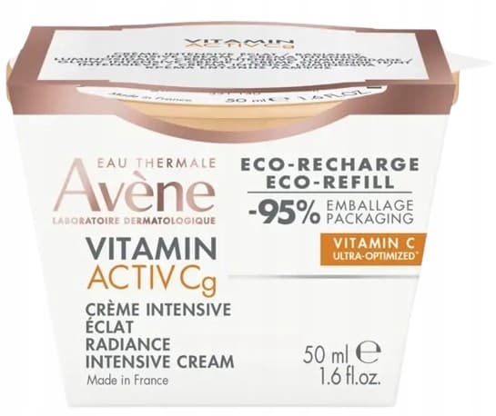 AVENE VITAMIN ACTIV CG -intensiivisesti kirkastava täyttöpakkaus 50 ml