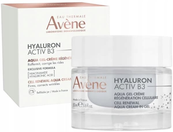 AVENE HYALURON ACTIV B3 uudelleenrakentava kasvovoide-geeli Aqua Gel 50 ml