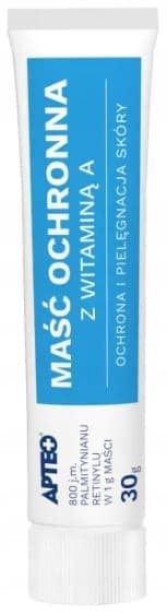 Skyddande salva med vitamin A 30 g APTEO