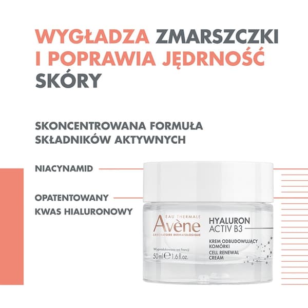 AVENE HYALURON ACTIV B3 -päivävoide 50 ml