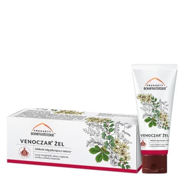 Geeli Bonifraterskie Tuotteet suonikohjuihin Venoczar 75 ml 75 g