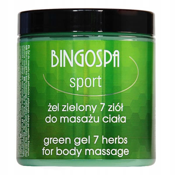 VIHREÄ GEELI 7 YRTTIÄ HIERONTAAN BingoSpa 250 g