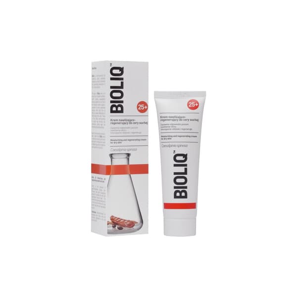 BIOLIQ 25+ Kosteuttava ja uudistava kasvovoide kuivalle iholle 50 ml