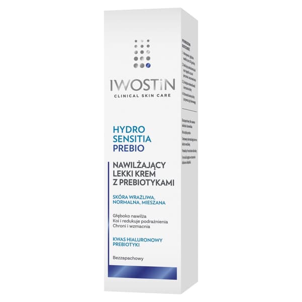IWOSTIN HYDRO SENSITIA PREBIO kosteuttava kasvovoide prebiooteilla 50