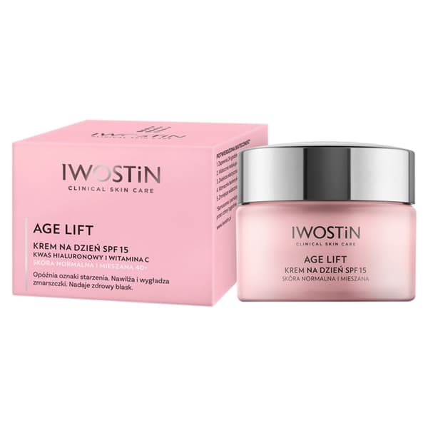 IWOSTIN AGE LIFT kasvovoide SPF 15 normaalille ja sekaiholle 50 ml