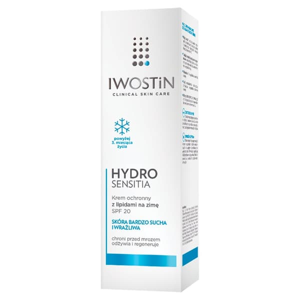 IWOSTIN HYDRO SENSITIA suojaava kasvovoide lipideillä talveksi 50 ml