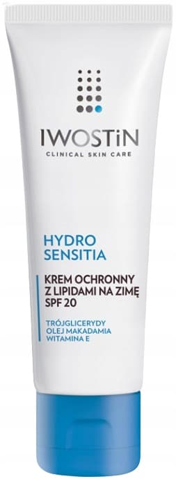 IWOSTIN HYDRO SENSITIA suojaava kasvovoide lipideillä talveksi 50 ml