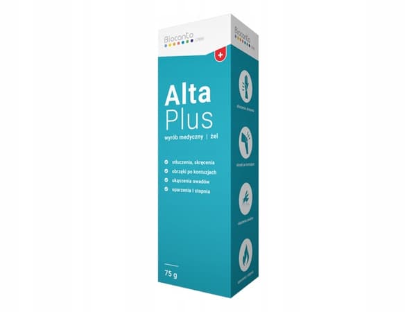 BIOCANTO AltaPlus -geeli mustelmiin, nyrjähdyksiin ja turvotukseen 75 g