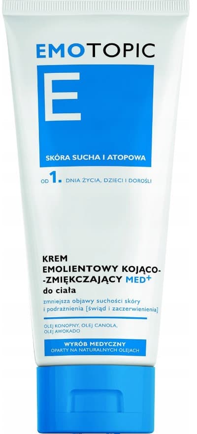 EMOTOOPPINEN EMOLLIENTTI RAUHOITTAVA JA PEHMENTÄVÄ vartalovoide 200 ml