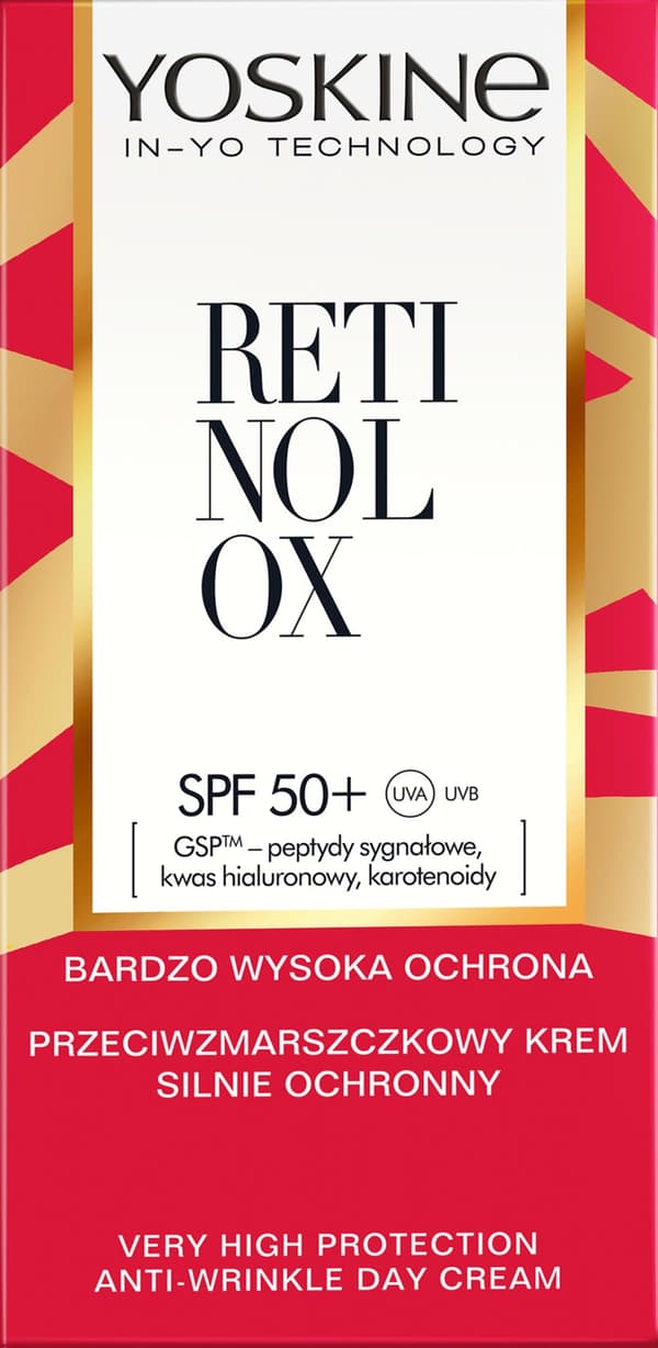 YOSKINE RETINOLOX Ryppyjä ehkäisevä kasvovoide SPF50 30 ml
