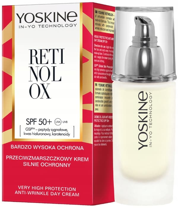 YOSKINE RETINOLOX Ryppyjä ehkäisevä kasvovoide SPF50 30 ml