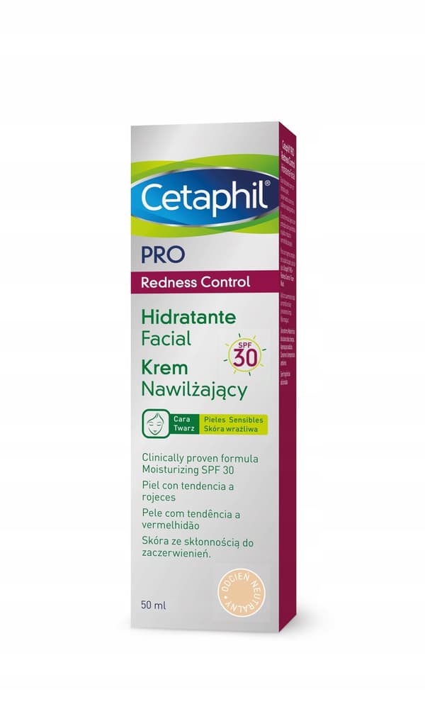 CETAPHIL PRO REDNESS CONTROL SPF30 kosteuttava päivävoide kasvoille 50ml