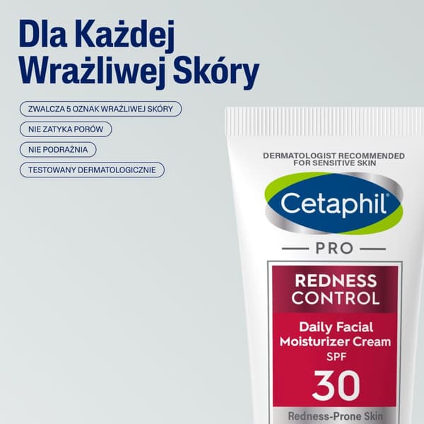 CETAPHIL PRO REDNESS CONTROL SPF30 kosteuttava päivävoide kasvoille 50ml