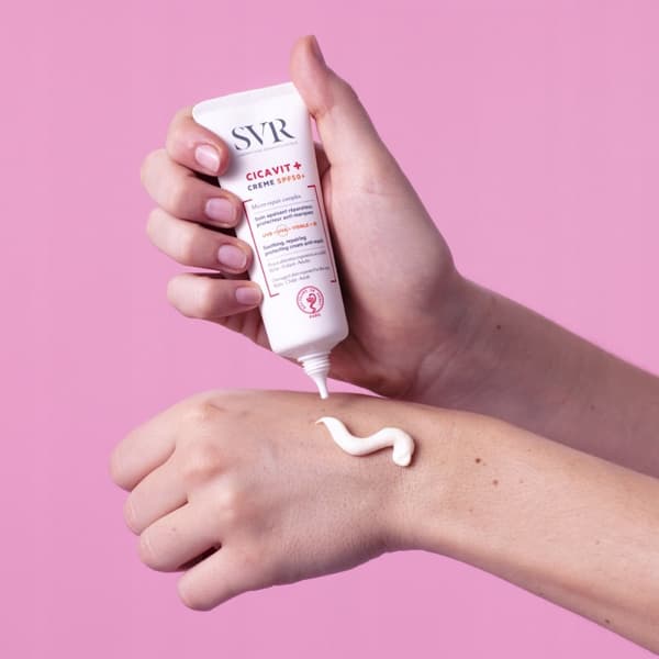 SVR CICAVIT+ CREME SPF50+ finnivoide kasvoille ja vartalolle 40 ml