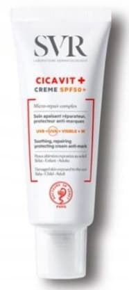 SVR CICAVIT+ CREME SPF50+ finnivoide kasvoille ja vartalolle 40 ml
