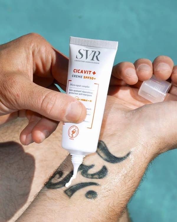 SVR CICAVIT+ CREME SPF50+ finnivoide kasvoille ja vartalolle 40 ml