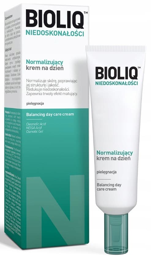 BIOLIQ SPECIALIST Normalisoiva päivävoide vähentää ihon epätasaisuuksia 30ml