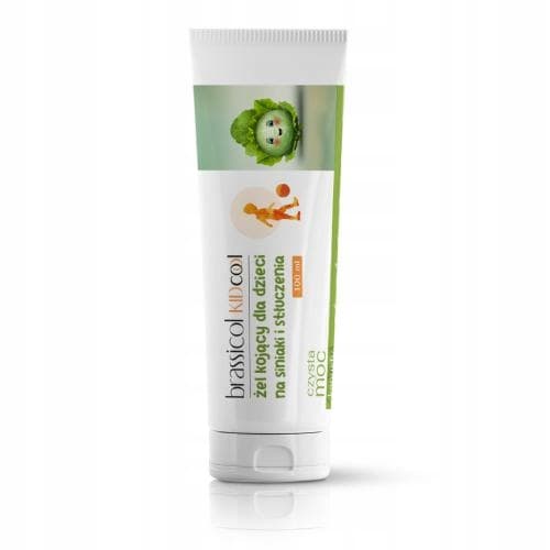 Brassicol KIDcool Rauhoittava geeli lapsille mustelmiin ja ruhjeisiin 100 ml