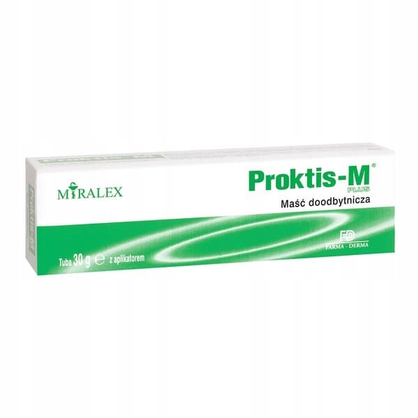 Proktis-M PLUS peräsuolivoide hyaluronihapolla peräpukamiin 30 g