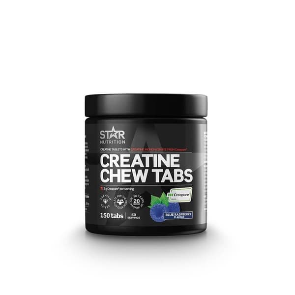 Creatine Chew Tabs, 150 kapslar, Star Nutrition