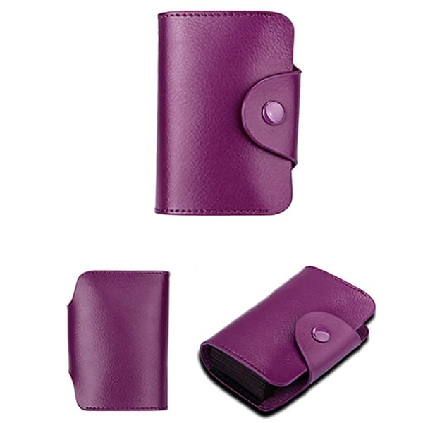Elegant Korthållare från klassiska Jensen (RFID- och NFC-Skydd) Rosa Rosa