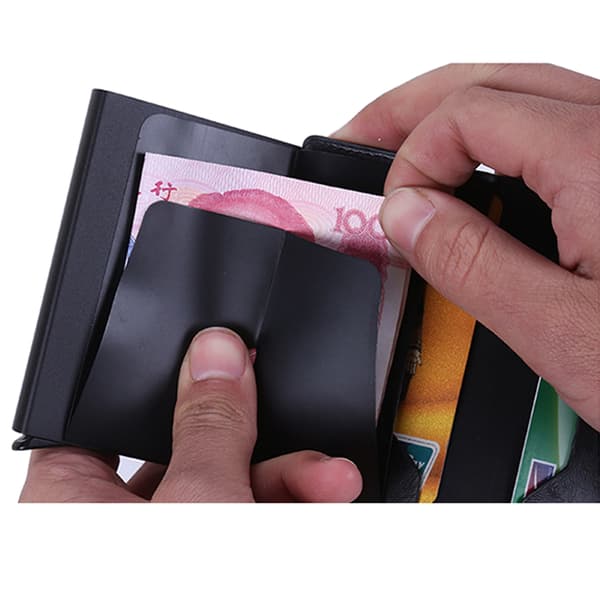 Exklusiv Design-korthållare (RFID & NFC Skydd samt GSA)
