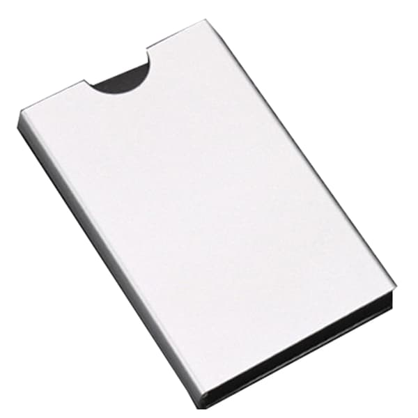 Korthållare i Aluminium RFID Skydd