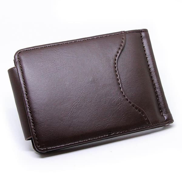 Korthållare m money clip och spänne - Flera färger