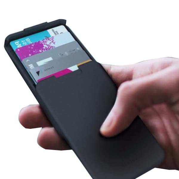 Stilren Matt Korthållare RFID-Skydd