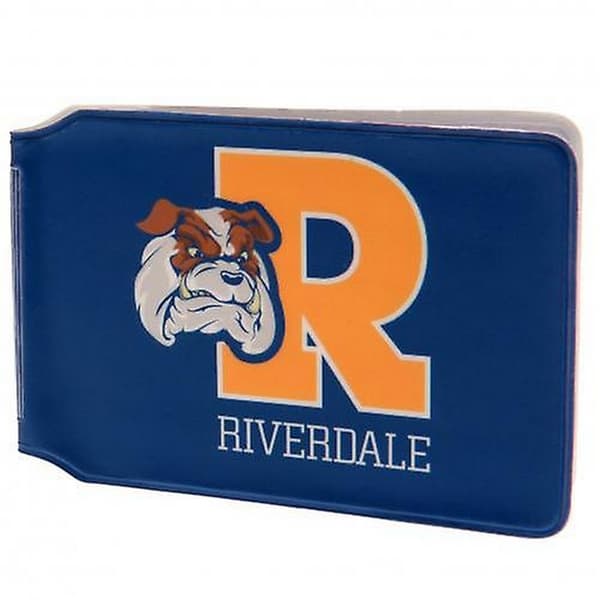 Riverdale Card Holder Navy/Orange One Size