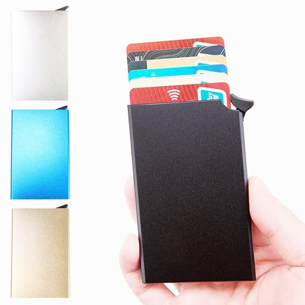 Stilsäker Praktiskt RFID-Skydd Korthållare