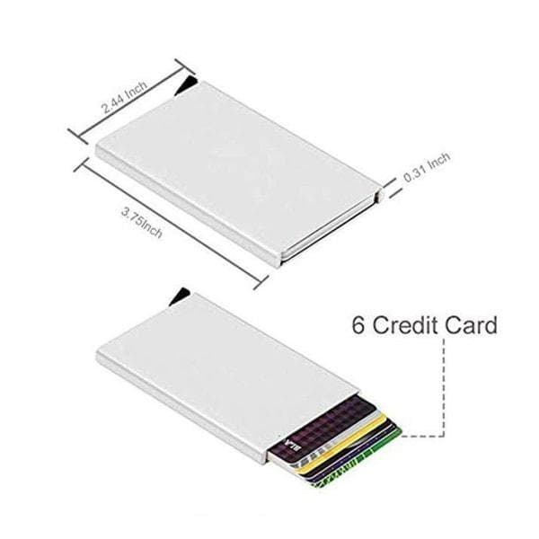RFID Blocking Pop-up Korthållare - Svart