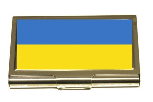 Ukrainsk flag Kortholder