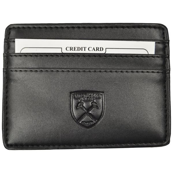West Ham United FC Card Wallet Black One Size