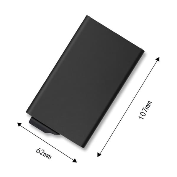 Kortetui RFID Block Kreditkort ID-kortholder Pop Up Design
