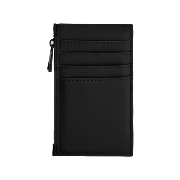 Bagbase Matte PU Card Holder Black One Size