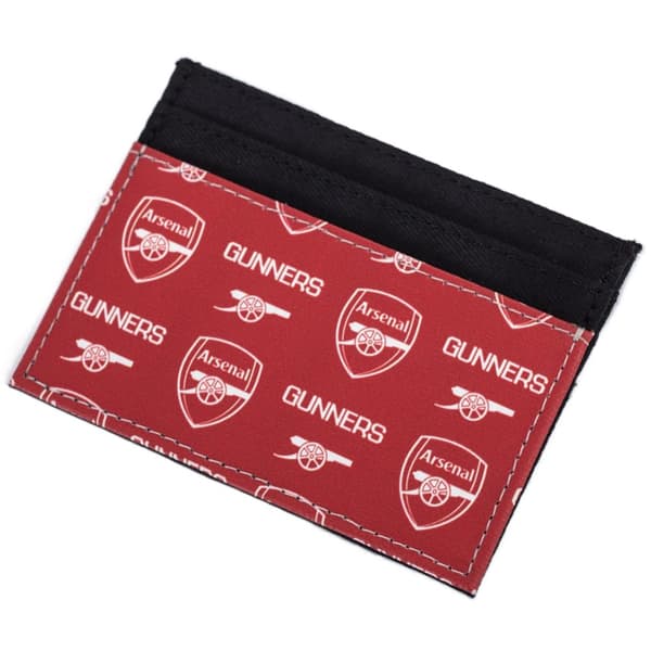 Arsenal FC Icon Card Holder Red/White/Black One Size
