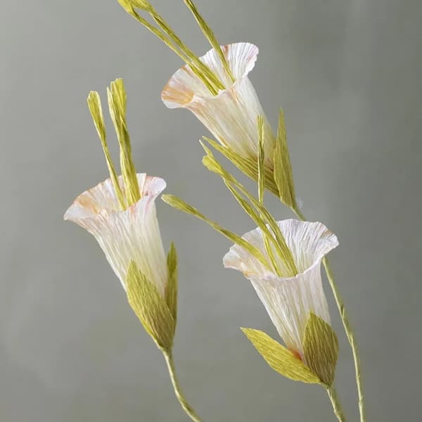 Pysselkit Kräppapper - En Bukett Blommor